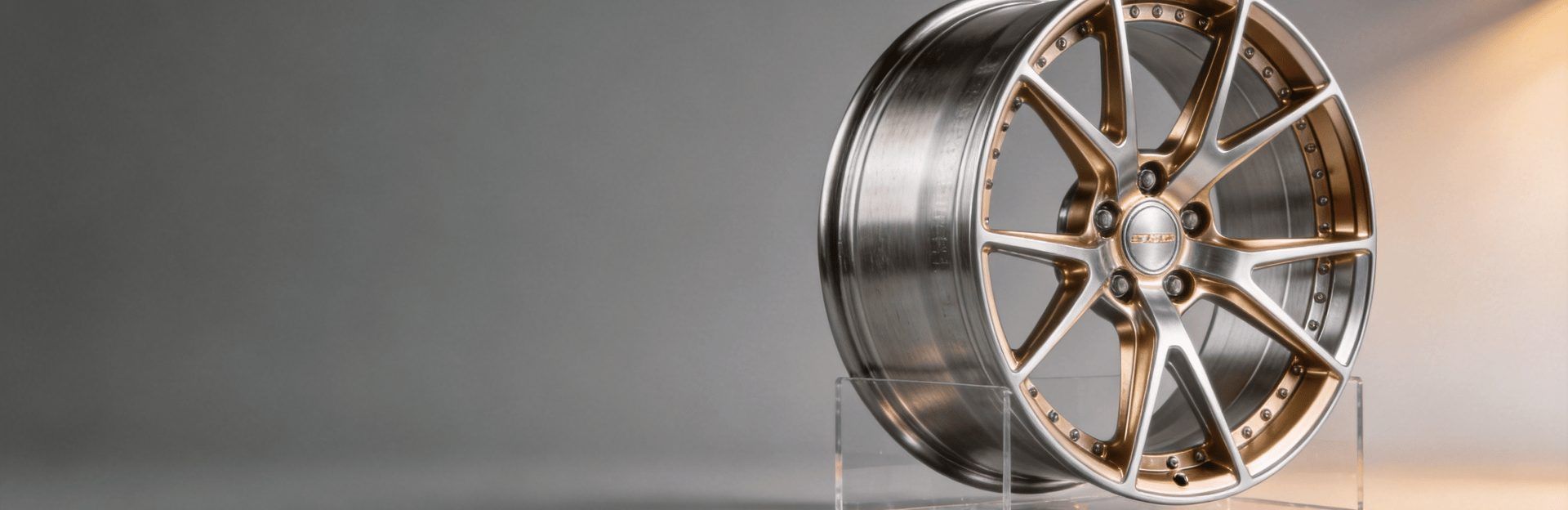 Velocity Forged motorsport forged wheel mounted on a performance car